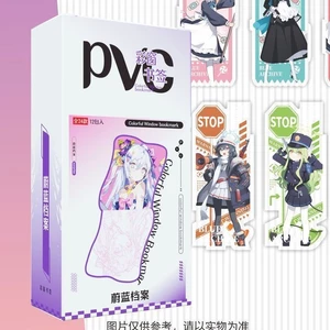 Blue Archive Anime PVC Dấu trang trong suốt | Quà tặng văn phòng phẩm sinh viên thẩm mỹ
