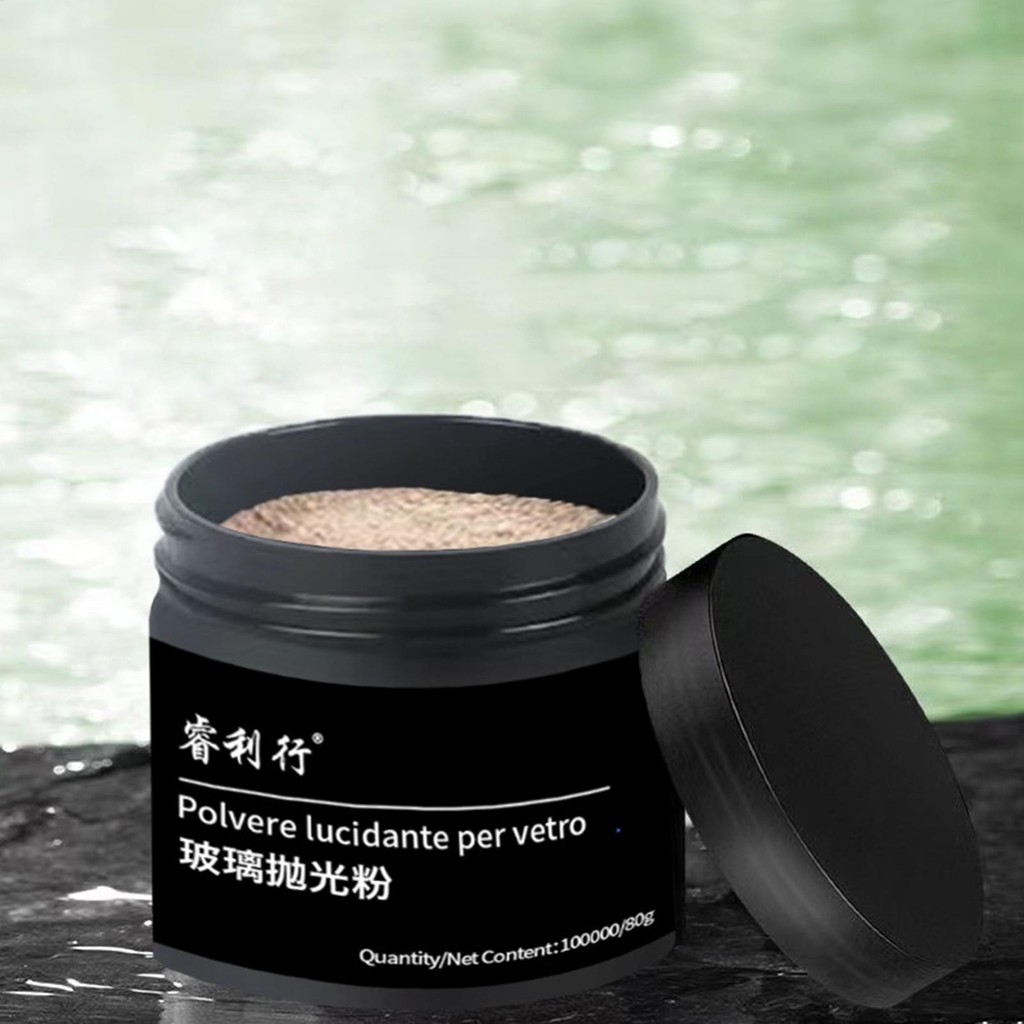 Bột đánh bóng thủy tinh Kính chắn gió Dầu màng tẩy vết xước Sửa chữa ô tô Chăm sóc tự động Dễ dàng vận hành lâu dài abrtedvn