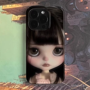 Ốp điện thoại hình búp bê bé gái dễ thương Thích hợp cho IPhone 16 15 14 13 ProMax 11 12 PRO 7 8 plus X XS XR XSMAX 14 15 16 PLUS Phim phong cách Nhật Bản cá tính EIDT