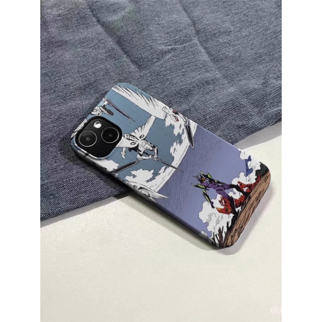 Ốp Điện Thoại Evangelion QYJS Thích Hợp Cho IPhone 11 X XS XR XSMAX 13 14 15 16 ProMax 12 PRO 14 15 16 PLUS 7 8plus Phim Cá Tính Retro Bán Chạy D2SU