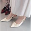 Rosa - Giày cao gót mũi nhọn 7cm Nơ - Shoes, Nữ - CG-0722