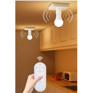E27 hoặc B22 Điều Khiển Từ Xa Bóng Đèn Đế Ổ Cắm Hẹn Giờ Thông Minh Công Tắc Không Dây 8m Giá Đỡ Đèn AC 110V 220V BẬT Tắt 17VN1