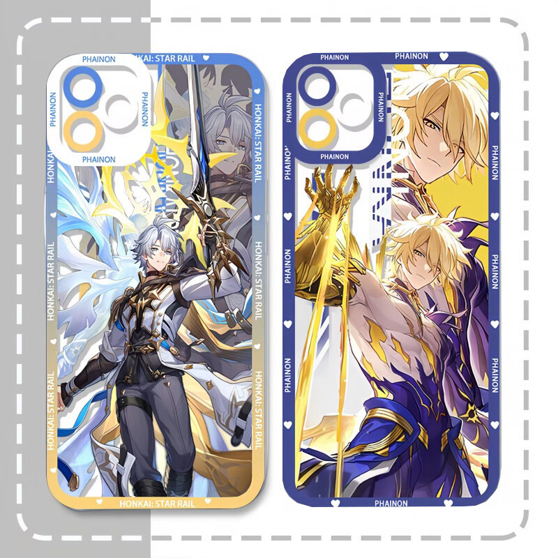 Honkai Star Rail Phainon Dành Cho IPhone 11 12 13 Pro Max X XS MAX XR 8 7 6 6S Plus SE 2020 2022 Ốp Lưng Mềm Trong Suốt Hoạt Hình TPU Trong Suốt Chống Sốc Thời Trang