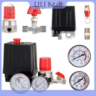 Van máy nén khí ULJ Máy nén khí Áp suất máy nén khí nhỏ Bộ điều chỉnh van điều khiển áp suất có đồng hồ đo.