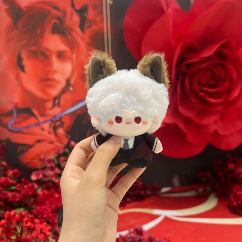 10cm Trò Chơi Tình Yêu Và Không Gian Sâu Rafayel Zayne Xavier Sillus Cosplay Tai Mèo Đuôi Sang Trọng Búp Bê Đồ Chơi Nhồi Bông Mặt Dây Chuyền Cô Gái Người Bạn Quà Tặng