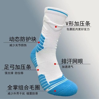 Cùng Phong Cách Đấu Bò 2.0 - Tất Bóng Rổ Dày Khăn Đáy, Phù Hợp Trận Đấu Thật