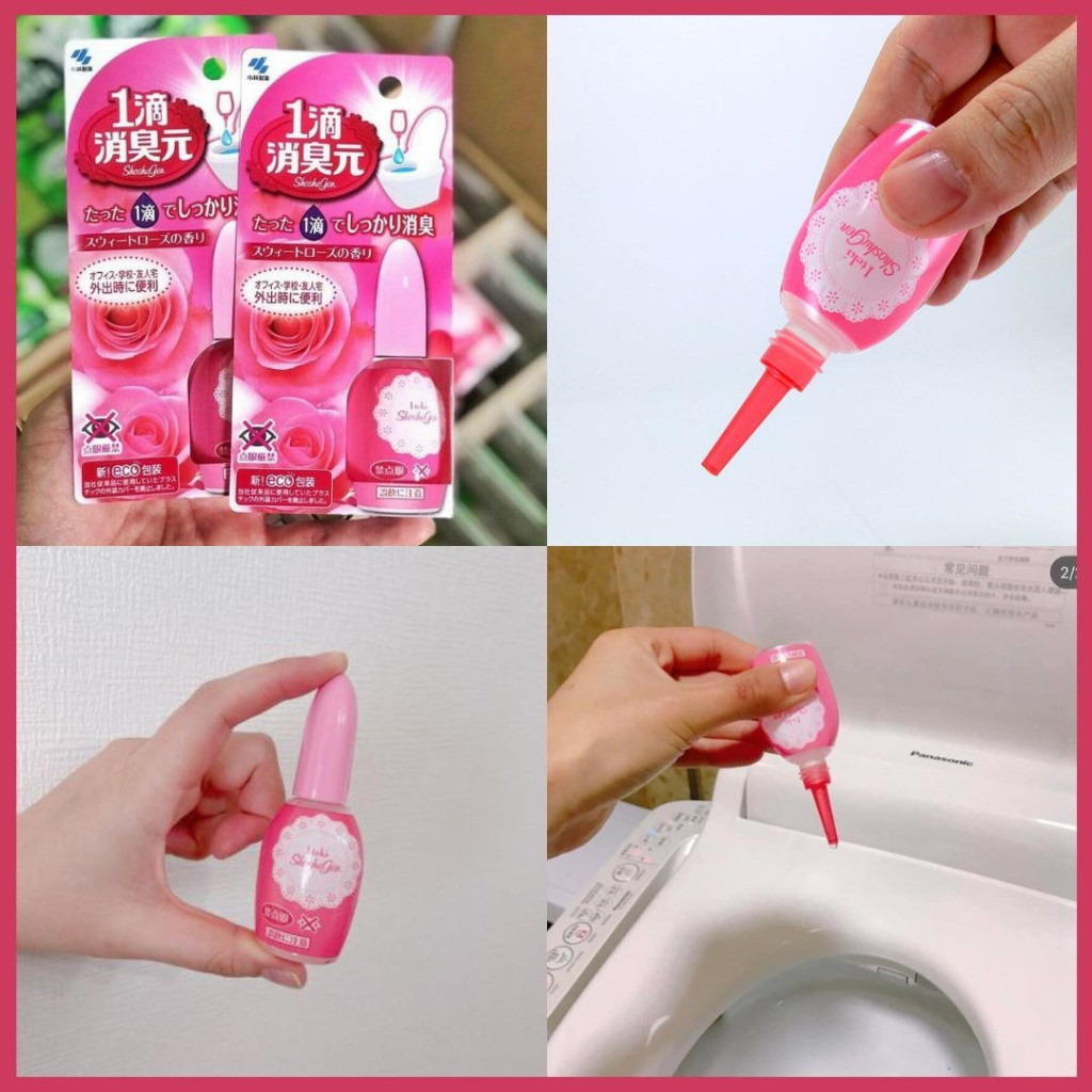 Nước Nhỏ Thơm Bồn Cầu Iteki Shoshugen Kobayashi 20ml Nhật Bản