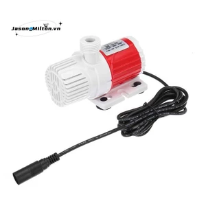 Máy bơm nước chìm 20W 12V Dc 1100L / H có thể điều khiển biển Máy bơm nước tốc độ có thể điều chỉnh Máy bơm nước bể cá