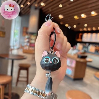 Moonlights Dễ Thương Mắt To Móc Khóa Tinh Tế Chống Mất Mặt Dây Chuyền Sáng Tạo Chất Lượng Cao 3D Hoạt Hình Móc Khóa Cặp Đôi EN