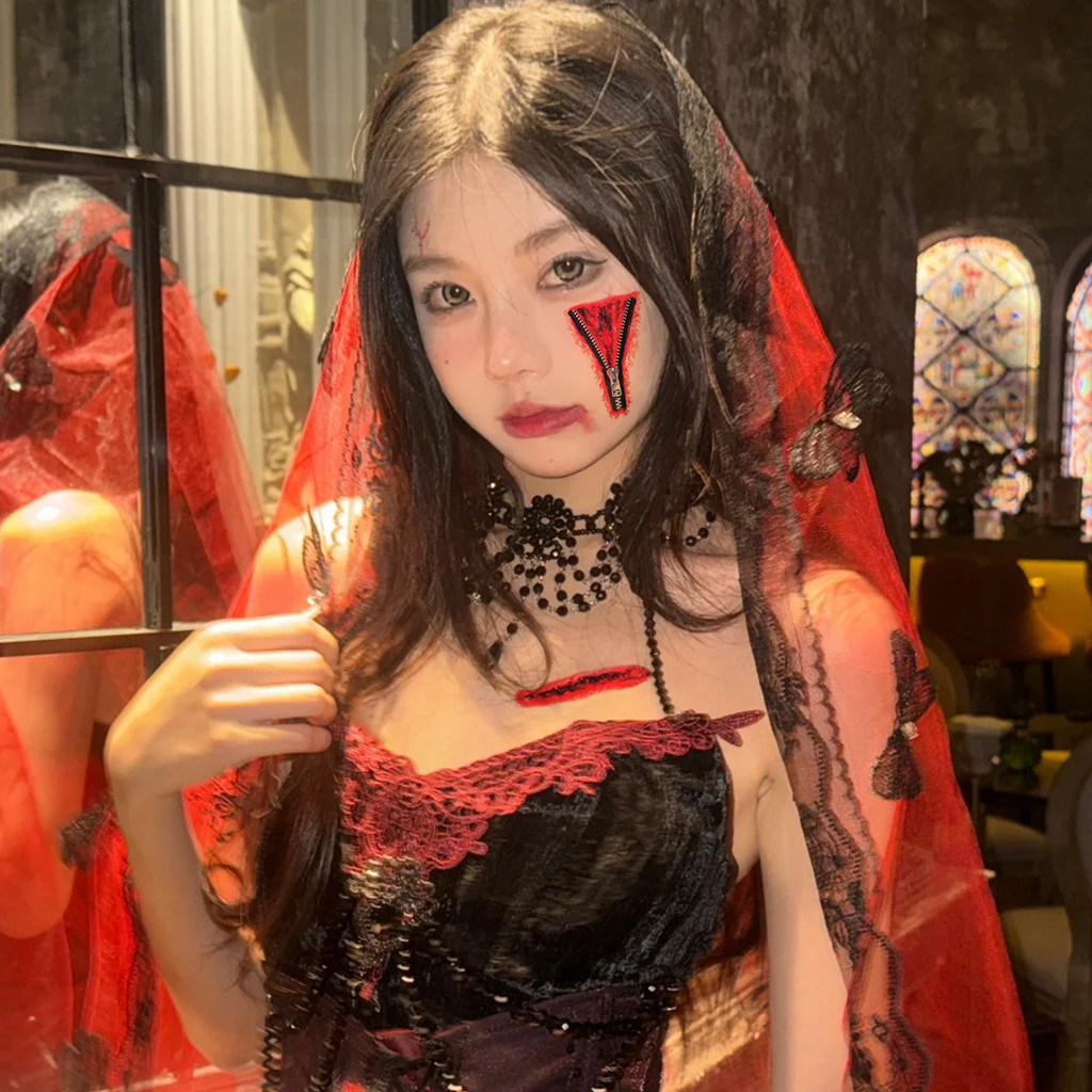 Bộ nhãn dán hình hoạt hình 30-60 cái cho Halloween - Dính nhanh, an toàn, không độc hại