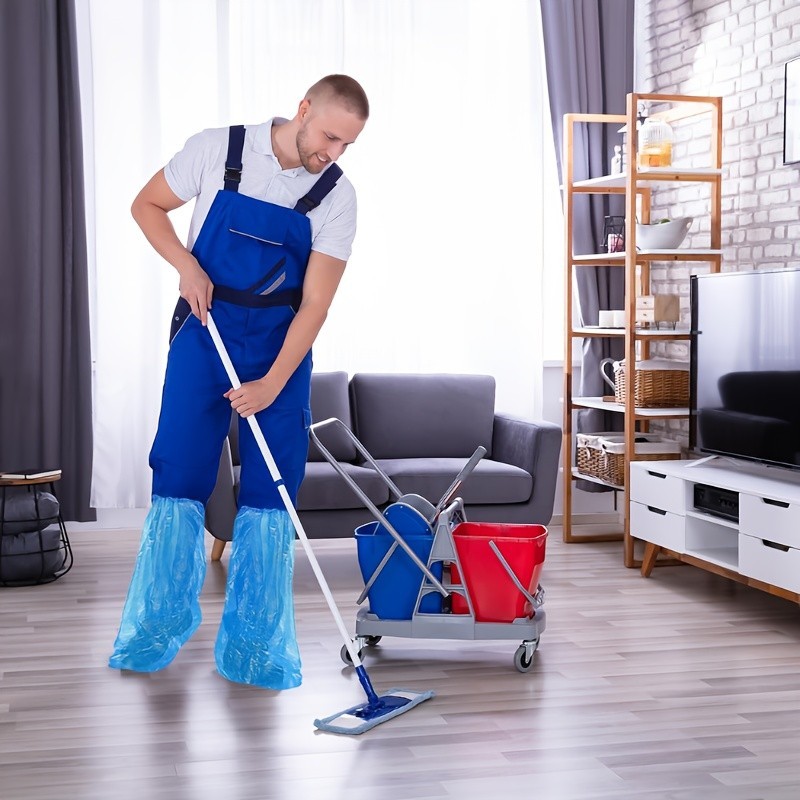10 Vỏ giày chống nước dùng một lần - Giày chống trượt để chống bụi mưa