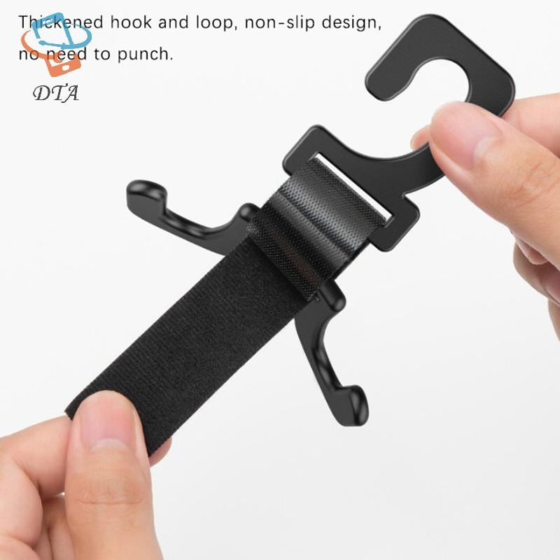 [DTA] Móc tựa đầu ô tô Móc treo ghế sau tự động cho ví Ví Túi mua sắm Móc treo ghế sau ô tô Nhà tổ chức nội thất VN