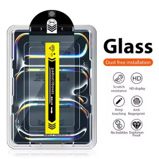 Kính Cường Lực Không Bụi Cho iPad A16 11th Gen 2025 Air 7 11 6 5 4 10.2 10th 10.9 Mini 7 6 A17 Pro 5 4 3 2 1 Air13 Pro 11 12.9 13 Màn Hình Full Cover