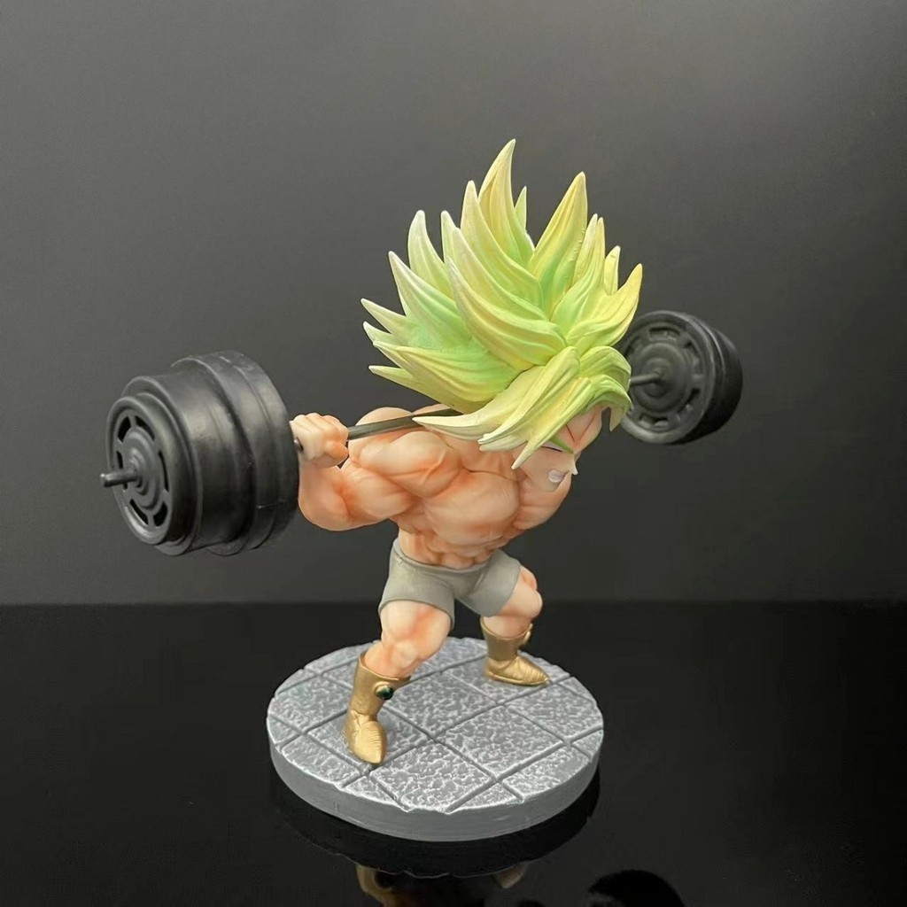 HK1 Dragon Ball Nhân Vật Hành Động Saiya-jin Broly Cánh Tay Nhỏ Nâng Cơ Quả Tạ Siêu Saiyan Mô Hình Búp Bê Bộ Sưu Tập KH1