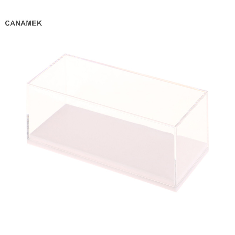 Canamek Tỉ Lệ 1: 24 Mô Hình Ô Tô Hộp Trưng Bày Trong Suốt Acrylic Chống Bụi Cứng Sưu Tập Hình Thu Nhỏ Bảo Vệ Đồ Chơi CSF