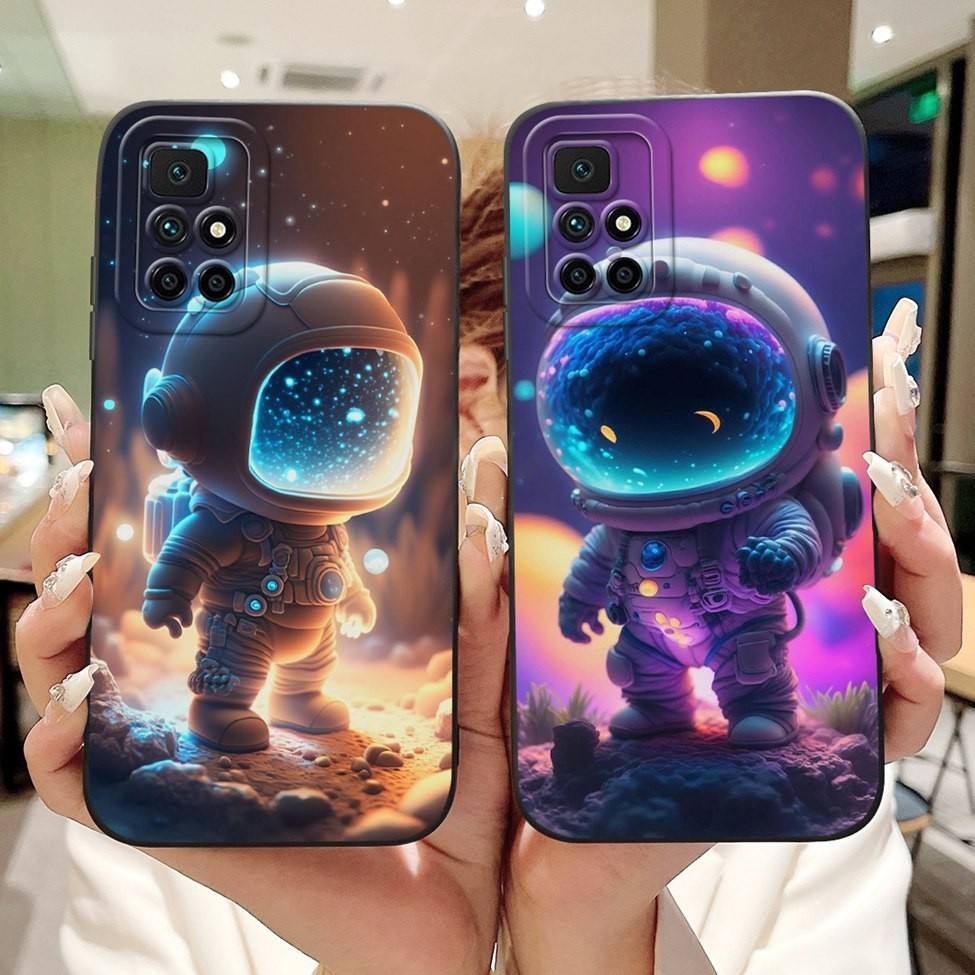 Dành Cho Redmi 10 2022 Ốp Lưng 2021 Chống Sốc Thẩm Mỹ Mèo Dễ Thương Bé Trai Ốp lưng Redmi 10 6.5 ''
