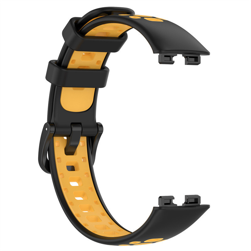 Dành Cho Huawei band 10 8 9 Dây Đeo Nhiều Màu Sắc Thay Thế Thể Thao Mềm Dây Đeo Tay Vòng Tay Silicon Huawei band8 band9 band10