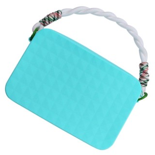 DE Silicone Sắp Xếp Cho Túi Đi Biển Mềm Chèn Ví Charm Giá Đỡ Điện Thoại Có Dây Kéo Và Dây Đeo Mỹ Phẩm Handba