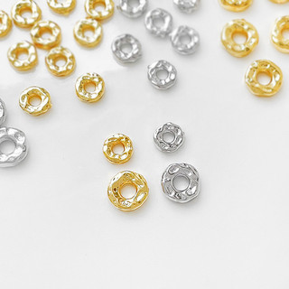 14k Đồng Clad Vàng Giữ Màu Vàng Thật Mạ Vàng Tròn Miếng Đệm Tự Làm Handmade Trang Sức Vòng Tay Vòng Cổ Đính Hạt Phụ Kiện
