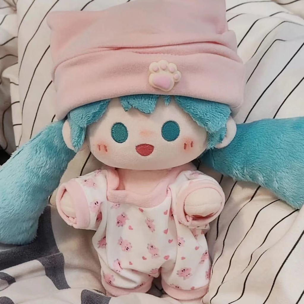 20cm Cotton Doll 20cm Quần Áo Bé Dễ Thương Series Bộ Đồ Ngủ Thuộc Tính Bình Thường Phù Hợp Với Béo Cơ Thể Quần Áo