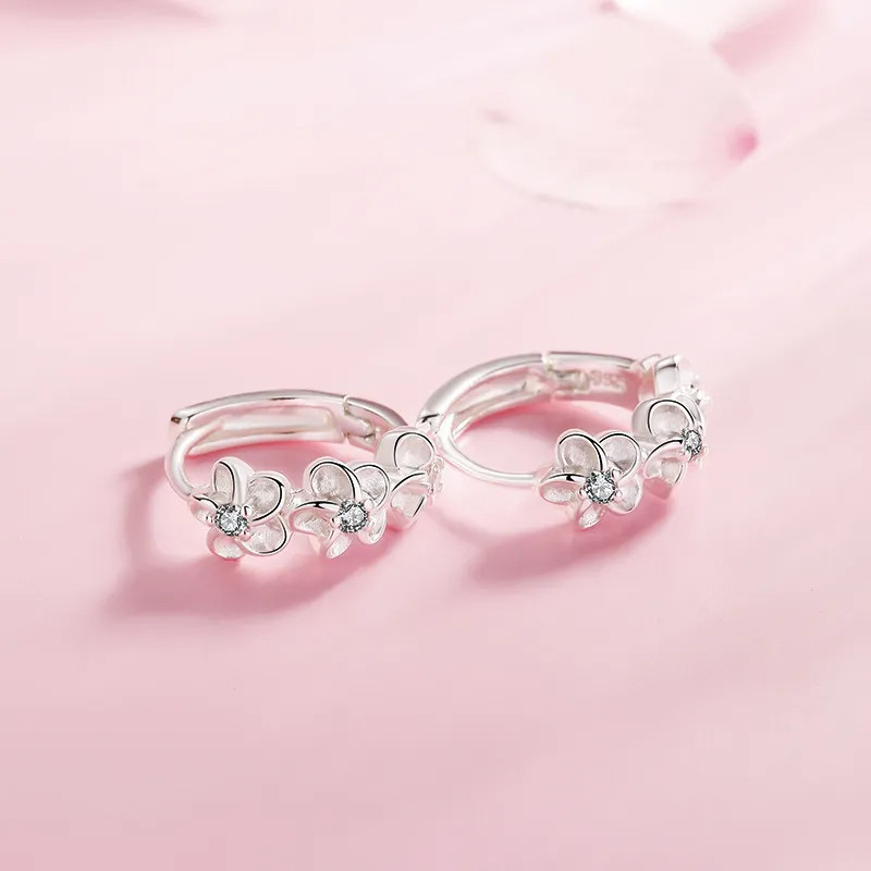 Bông tai kim bạc URMYLADY 925 dành cho nữ Thời trang cưới Trang sức chất lượng cao