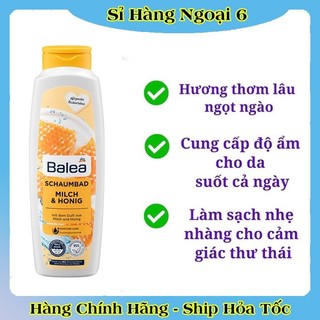 [MẪU MỚI NHẤT] Sữa tắm Balea 750ml dưỡng ẩm da, lưu hương thơm ngọt của Đức