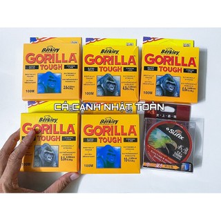 Dây cước câu cá Con Khỉ Gorilla (100m) đủ số