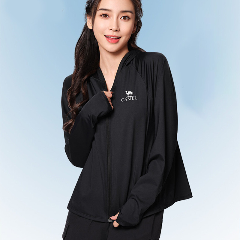 Ảnh Quần áo chống nắng ngoài trời CAMEL CROWN dành cho nữ Quần áo chống nắng thể thao trên băng chống tia cực tím 2