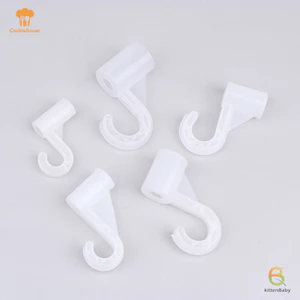 Kittenbaby 10 Chiếc Nhựa Dày Móc Cho Phù Hợp Với Tủ Khóa Kệ Tủ Quần Áo Móc Phù Hợp Với Đồ Dùng Tiệc DIY Trẻ Em Lều Trò Chơi Phòng Khớp Mới