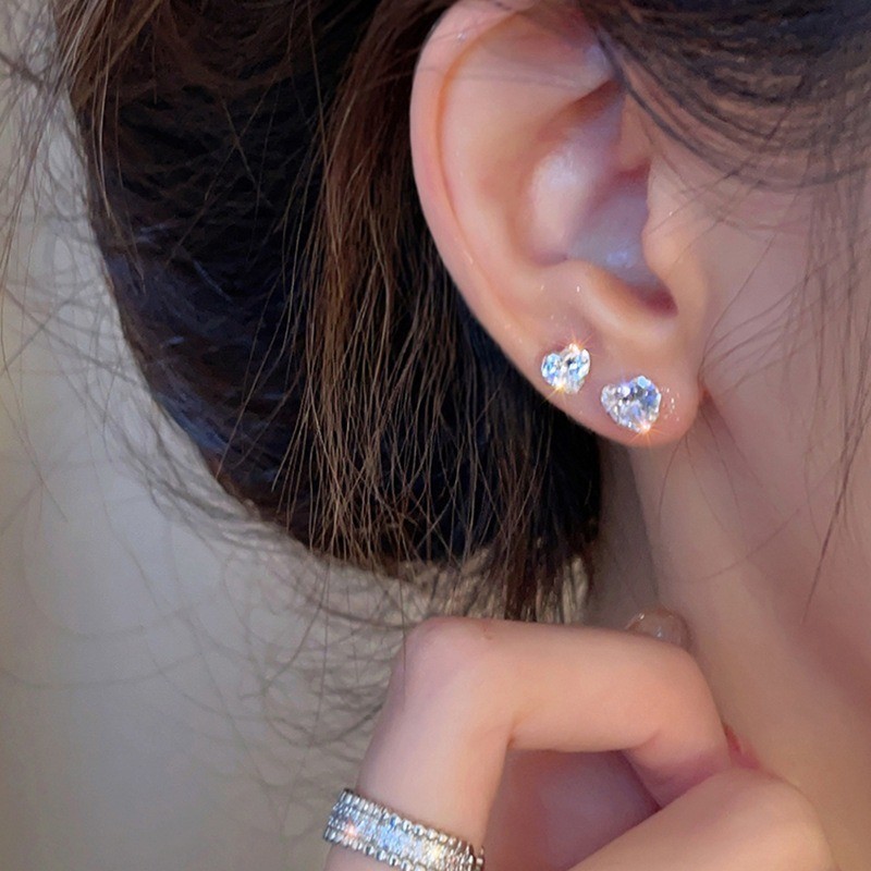 [Yunyuan] Siêu Flash Ngôi Sao Tình Yêu Móng Tay Cochlear Từ Tính Không Đấm Xương Tai Từ Tính Móng Tay Nam Châm Xương Tai Kẹp