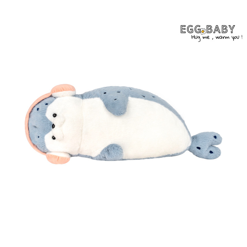 (DUOAI) Đồ chơi sang trọng Sea Otter kèm tai nghe Quà tặng búp bê có dấu dễ thương cho bạn bè Quà tặng sinh nhật