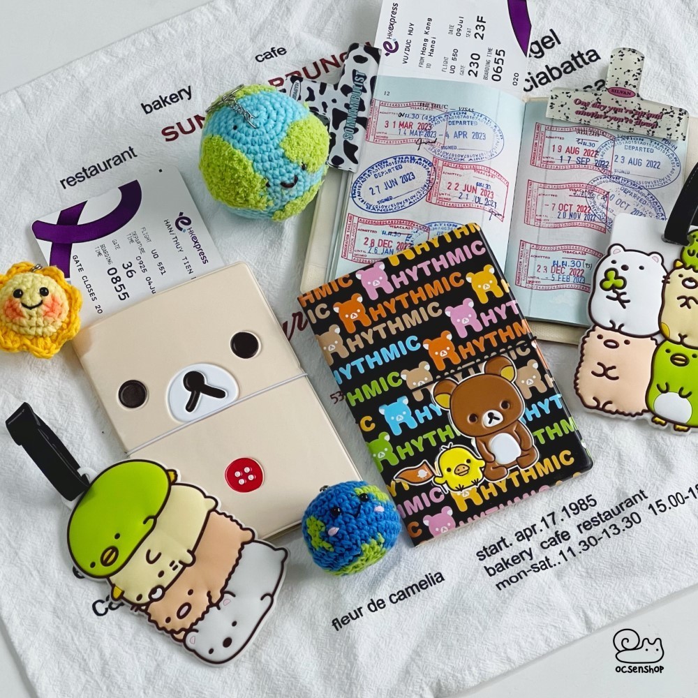 Vỏ passport Cartoon