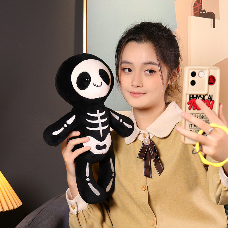 Kawaii Mẹ Bob Skeleton Bob Đồ Chơi Sang Trọng Dễ Thương Halloween Bí Ngô Và Bob Sang Trọng Búp Bê Quái Vật Vui Nhộn Đồ Chơi Nhồi Bông Gấu Bông Mềm Mại Cho Bé Làm Dịu Búp Bê Trang Trí Phòng Ngủ Quà Tặng Sinh Nhật Halloween