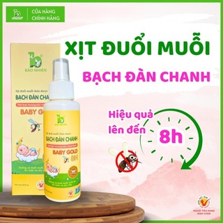 Xịt Đuổi Muỗi Bạch Đàn Chanh 100ml Chống và xua đuổi muỗi suốt 8h