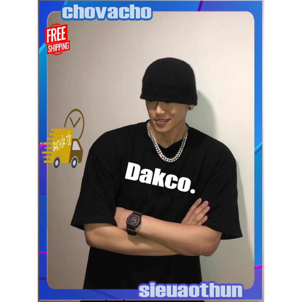 Áo thun Stee Cổ tròn DAKCO Localbrand ICVCVNI Unisex