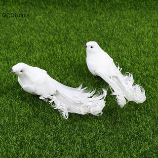 Gcdhome White Bird Bọt nhân tạo Doves Handmade Bird Trang trí Chim HOT