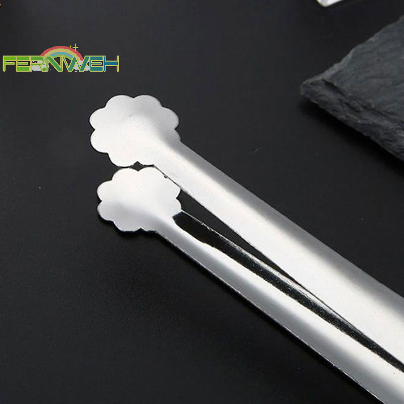 [Fernweh] 1 Kẹp Đường Thép Không Gỉ Kẹp Đá Dụng Cụ Nhà Bếp [MỚI]