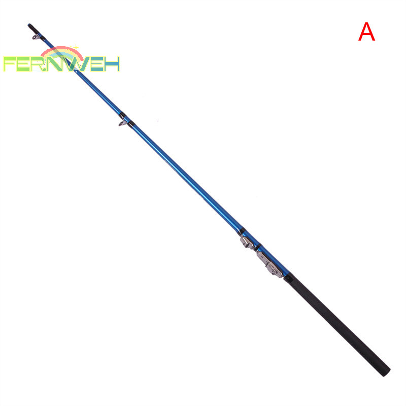[Fernweh] Cần bè đuôi mềm 1.3 / 1.5 / 1.8m / 2.1m 2 đoạn ghép cần câu cần câu ném [MỚI]