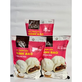 Bột Trộn Sẵn Bánh Bao CJ Cao Cấp Hiệu Xe Đạp 1Kg