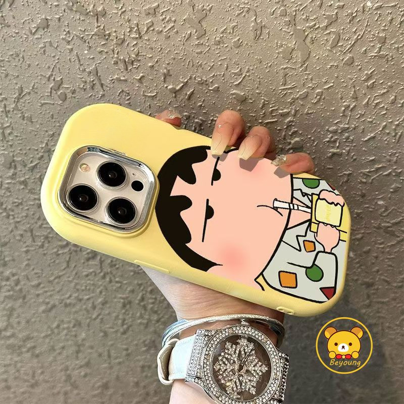 Ốp điện thoại Màu Hoạt Hình Crayon Shin-chan Cho OPPO Reno 8T A1 A2 Pro A78 A58 A97 A12E A3S F11 A9 A5 A31 A53 A33 A32 2020 A53S 4G A56 A55 A57 A77 5G Vỏ Mềm Chống Rơi