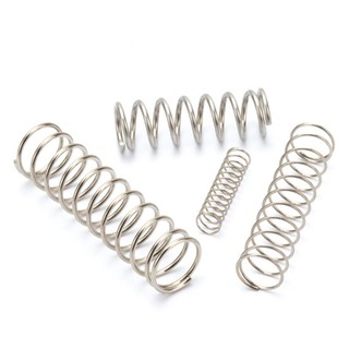 Lò xo nén inox 304 (đường kính dây 0.6mm * đường kính ngoài 3-12mm, dài 5-50mm) (LXY-XDT-VN-w)
