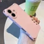 Có Lỗ Dây Tương Thích Cho iPhone 16 15 14 Plus 13 Pro Max Ốp Điện Thoại 4 Bốn Góc Dây Đeo Lỗ Màu Kẹo Nhiều Màu Mờ Mờ Mờ Mềm Vỏ Ốp Lưng