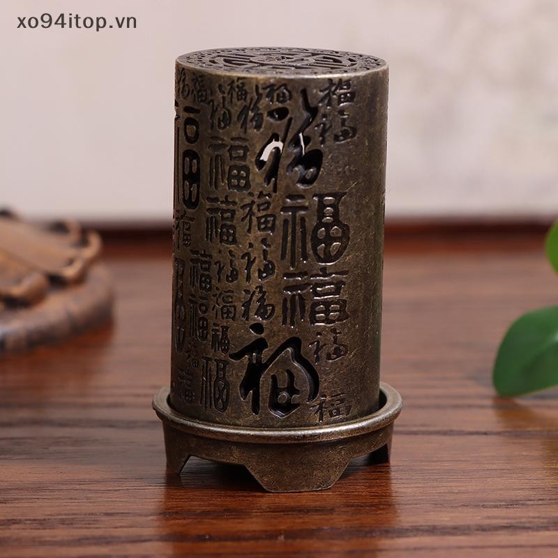 Xoitop Vuông Tròn Dọc Hợp Kim Giá Đỡ Hương Trang Trí Hương Đốt Trong Nhà Lư Hương Để Bàn Phụ Kiện Nhà VN