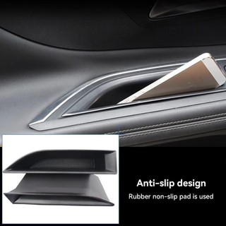 Okcatzone 2 Chiếc Tay Nắm Cửa Ô Tô Tay Vịn Bảo Quản Hộp Đựng Hộp Đựng Khay Phụ Kiện Tự Động Cho Xe Đạp Peugeot 3008 3008GT 4008 5008 2016-2020 F2S3