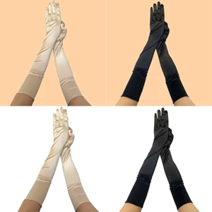 Yoo Cưới Găng Tay Dài Proms Găng Tay Cho Opera Trình Diễn Sân Khấu Tối Tối Găng Tay Nữ Găng Tay Nữ