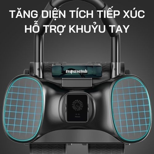 con lăn tập bụng thế hệ mới, tập plank tại nhà có trợ lực chống đổ, dụng cụ tập bung 2024
