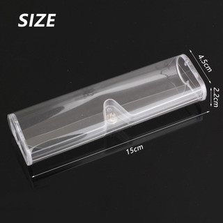 Hộp Đựng Kính Mắt Mềm Hình Chữ Nhật Trong Suốt Nhựa PVC Kính Mát Hộp Nút Đóng Cho Kính Mát Kính Mắt Bút Chì Chìa Khóa