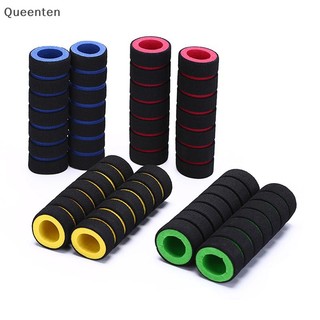 Queenten 2 Chiếc Xe Đạp Đua Xe Máy Tay Cầm Thanh Xốp Xốp Tay Cầm Bao Chống Trơn Trượt QT