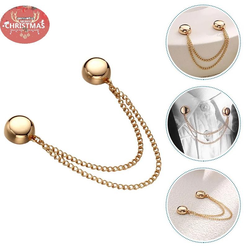 XUAN Từ Tính Có Thể Điều Chỉnh Chân Kẹp Cho Quần Pin Có Thể Thu Vào Chân Cố Định Quần Rời Nút Cho Quần Jean Cardigan VN