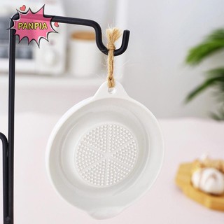 [PNPIA] Dụng cụ mài gừng gốm phong cách đơn giản màu trắng Máy mài cầm tay Máy nghiền tỏi Sứ di động Cà rốt Gừng mài Dụng cụ nhà bếp VN